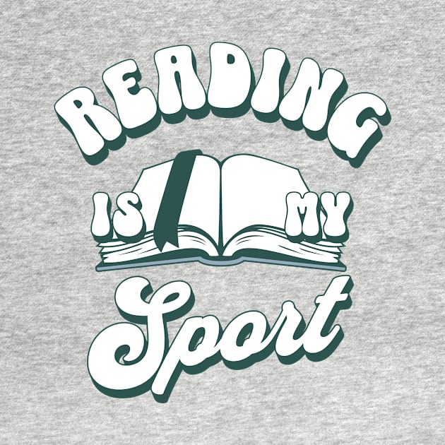 Reading Is My Sport by ElCrocodel